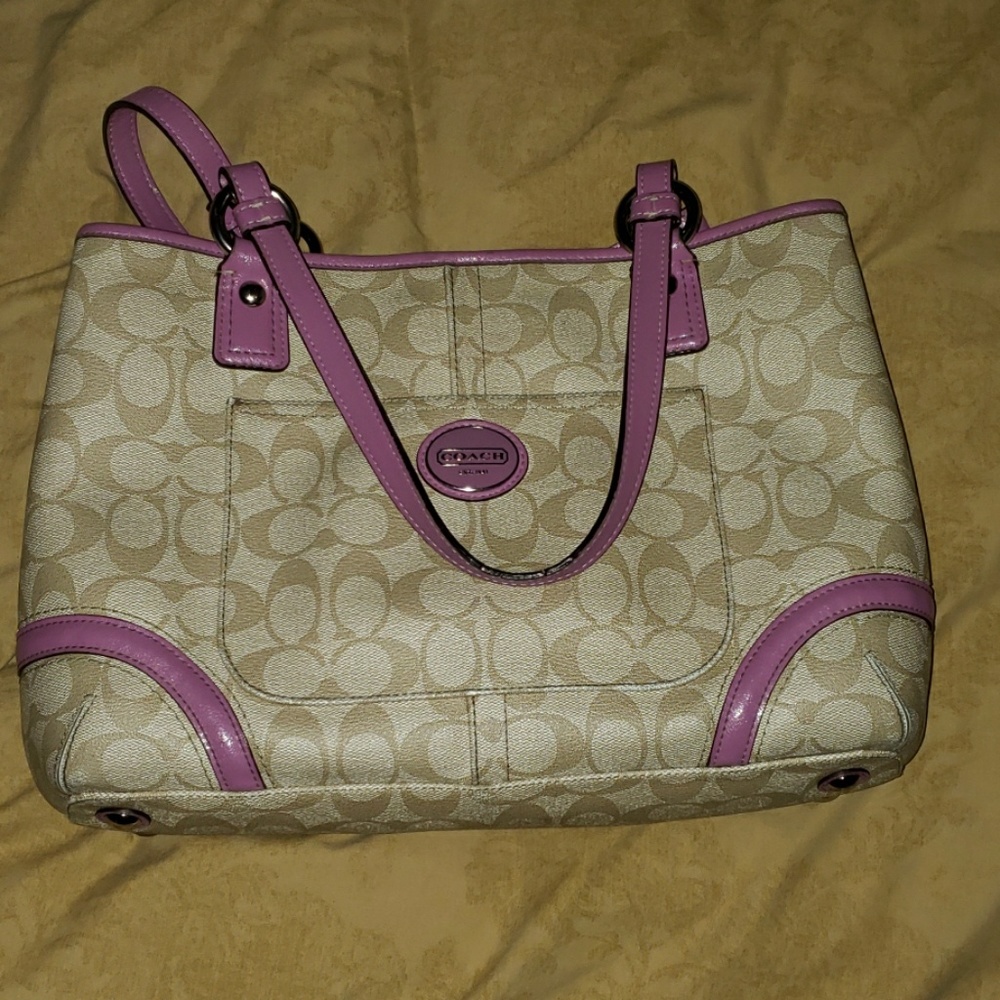 Coach hand bag